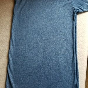 3x Blue Heathered Lularoe Irma Tunic
